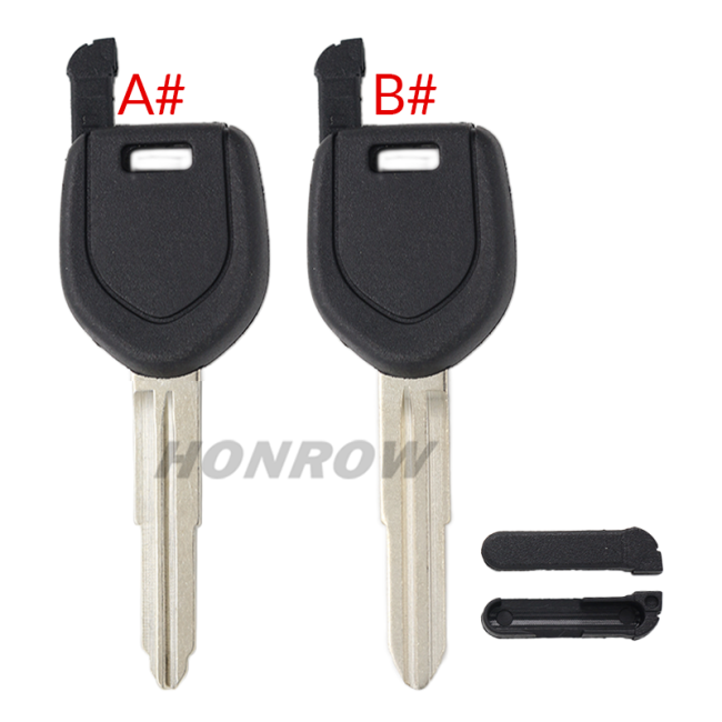 For Mitsubishi transponder Key shell, can put TPX long chip