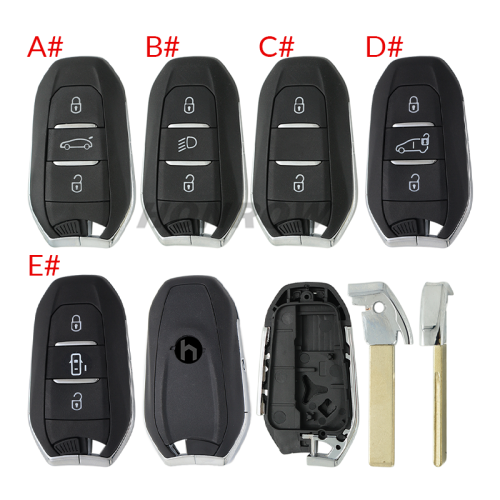 For Opel 2/3 button smart remote Key Shell
