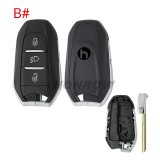For Opel 2/3 button smart remote Key Shell