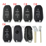 For Opel 2/3 button smart remote Key Shell