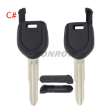 For GTL Mitsubishi transponder Key shell, can put TPX long chip