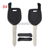 For GTL Mitsubishi transponder Key shell, can put TPX long chip