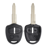 For Mitsubish 3 button remote key blank with Left/right Blade