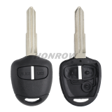 For Mitsubish 2 button remote key blank with Left/right Blade