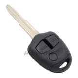 For Mitsubish 3 button remote key blank with Left/right Blade
