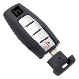 For Mitsubishi 2/2+1/3/3+1 button smart key blank with Emergency Key