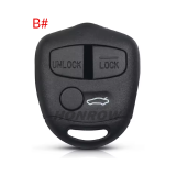 For Mitsubishi 2/3 button smart key blank without key blade