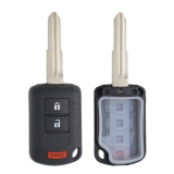 For Mitsubishi 2/2+1/3/3+1 button smart key blank