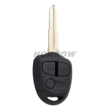 For Mitsubish 3 button remote key blank with Left/right Blade without logo