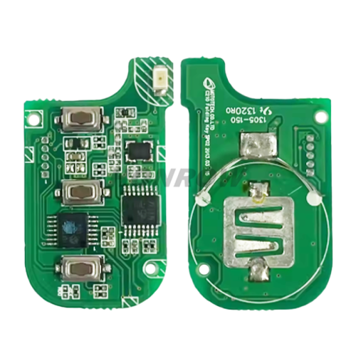 For Ssangyong Korando Actyon C200 3 button remote key with  433MHz ID60 Chip OEM PCB and AF key shell P/N: 87540-34100