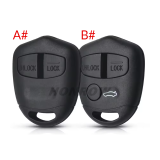 For Mitsubishi 2/3 button smart key blank without key blade