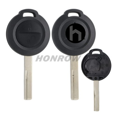 For Mitsubishi 2 button remote key blank (Can insert TPX long  chip)