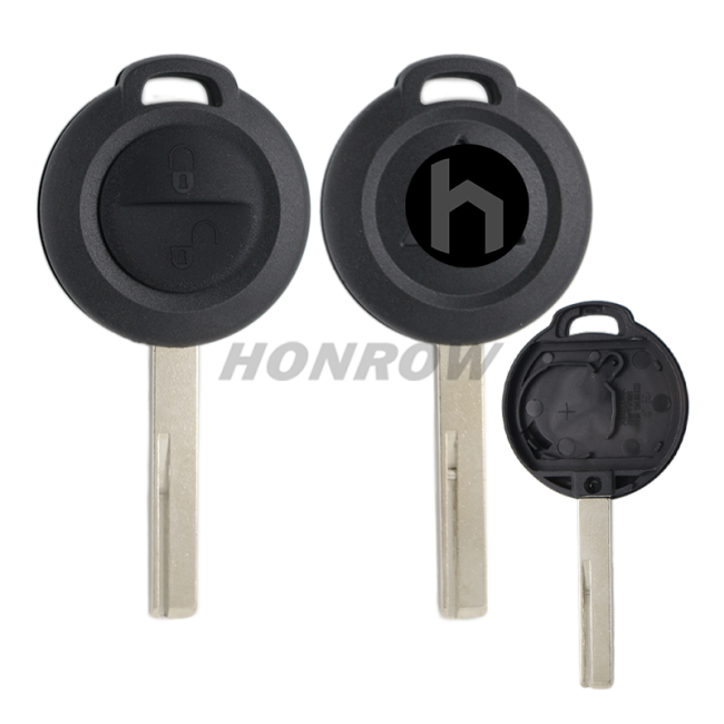 For Mitsubishi 2 button remote key blank (Can insert TPX long  chip)
