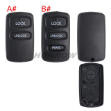 For Mitsubishi 2/3 button  remote key blank