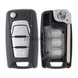 For Ssangyong Korando Actyon C200 3 button remote key with  433MHz ID60 Chip OEM PCB and AF key shell P/N: 87540-34100