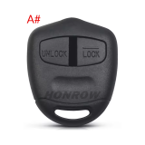 For Mitsubishi 2/3 button smart key blank without key blade