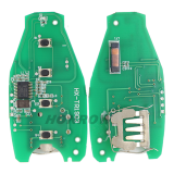 For VW Touareg 3+1 button  keyless go smart key remote key with ID46 PCF7945AC Hitag（VGA） 315MHZ