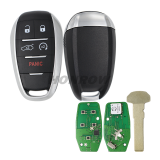 For Alfa Romeo 5 button Smart Key  434 MHz HITAG 128-bit AES