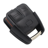 For Opel 3 button remote key  head blank with battery holder