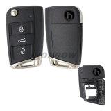 For Original VW  3 button smart remote key blank