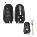 For Citroen 3 button remote key blank with VA2 blade ,new back case   Please choose the button.