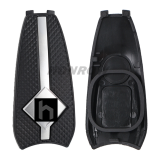 For Peugeot 3 button remote key blank with VA2 blade，new back case  Please choose the button.