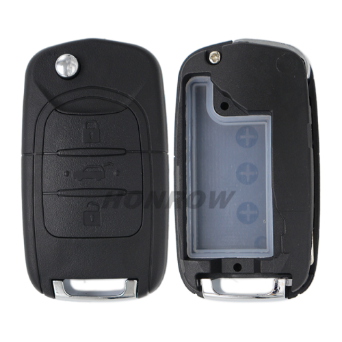 For Chevrolet 3 button smart remote key blank