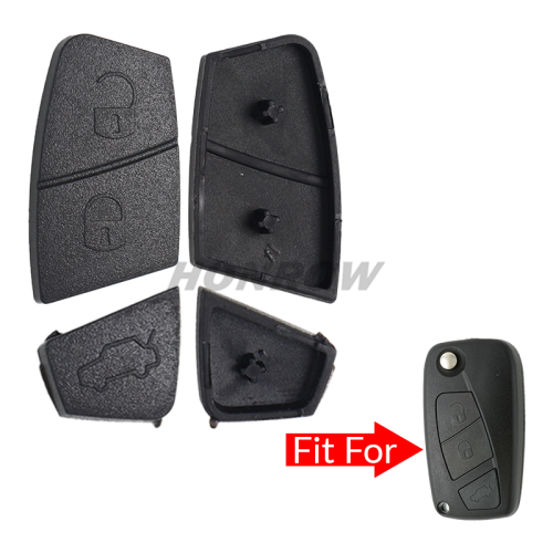 For Fiat 3 button remote key pad for Fi-SH-14A (Black Color)