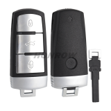 For V Magotan 3  button remote key blank