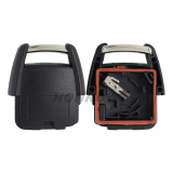 For Opel 3 button remote key  head blank with battery holder
