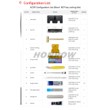 YANHUA Tools for removing the BMW U chassis key