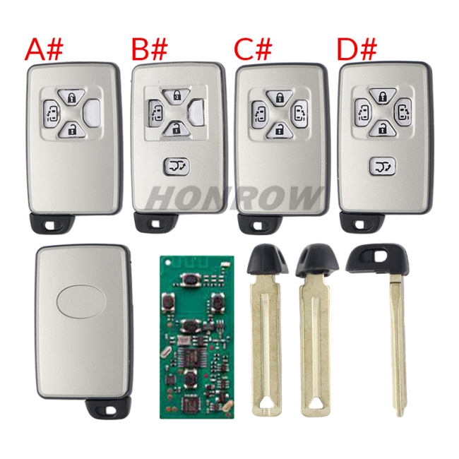 KEYDIY TIB05 with 8A 4D chip for KD-X2 KD MAX KDX4 Car Key Remote Fit More than 2000 Models