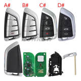 KEYDIY KD FGB58 4 button remote key with  434mhz support KD-MP KDX2 KD-MAX KDX4