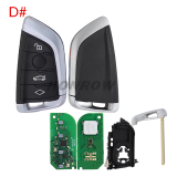 KEYDIY KD FGB58 4 button remote key with  434mhz support KD-MP KDX2 KD-MAX KDX4