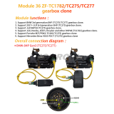 YANHUA Module 36 ZF-TC1782/TC275/TC277 gearbox clone