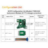 YANHUA ACDP Module 37 MB HU6 Instrument Module(C177) mileage correction