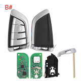 For Original BMW G-Series  Smart Remote Key BDC2 BDC3 ​FCC ID N5F-ID21A Triple Key IC: 3248A-ID21A 434MHZ  ID49 NCF795xV Chip ​ Original PCB+After market key shell