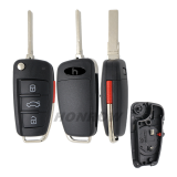 For Au A6L 3+1 button Remote key Blank