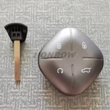 For Original Chery Jetour Dashing 4 button remote key with 433Mhz  ID47 HITAG3 Chip