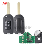For Honda 3 button remote key chip: Honda A ID47-PCF7961X(HITAG3)