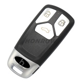 For Audi allroad  B9 Q5 Q7 TT TTS keyless 3/3+1 button remote key blank