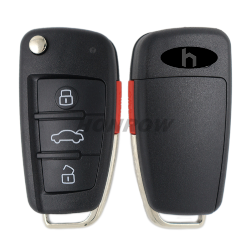 For Au A6L 3+1 button Remote key Blank