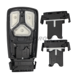 For Audi allroad  B9 Q5 Q7 TT TTS keyless 3/3+1 button remote key blank