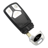 For Audi allroad  B9 Q5 Q7 TT TTS keyless 3/3+1 button remote key blank