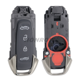 For new Porsche 4/4+1 button smart remote key shell for Panamera Macan Ev Spyder Carrera 911 970 981 991 Cayman Cayenne Taycan