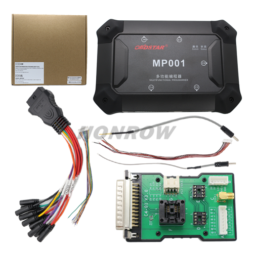 OBDSTAR MP001 Programmer Supports EEPROM/MCU Reading and Writing/Cloning/Data Processing Must Work with ECU Bench Jumper  Package List: 1pc x OBDSTAR MP001 Programmer 1pc x OBDSTAR C4-01 Host 1pc x W0