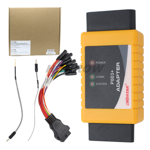 OBDSTAR P003+ Kit Working with OBDSTAR DC706 Series Tablets for ECU EEPROM / Flash Data / IMMO Data  Package Includes: 1pc x OBDSTAR P003+ adapter 1pc x ECU BENCH jumper