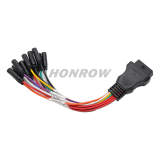 OBDSTAR P003+ Kit Working with OBDSTAR DC706 Series Tablets for ECU EEPROM / Flash Data / IMMO Data  Package Includes: 1pc x OBDSTAR P003+ adapter 1pc x ECU BENCH jumper