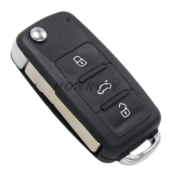 For VW MQB 3B flip remote key with ID48 chip-315mhz ASK model