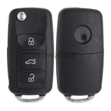 For VW MQB 3B flip remote key with ID48 chip-315mhz ASK model